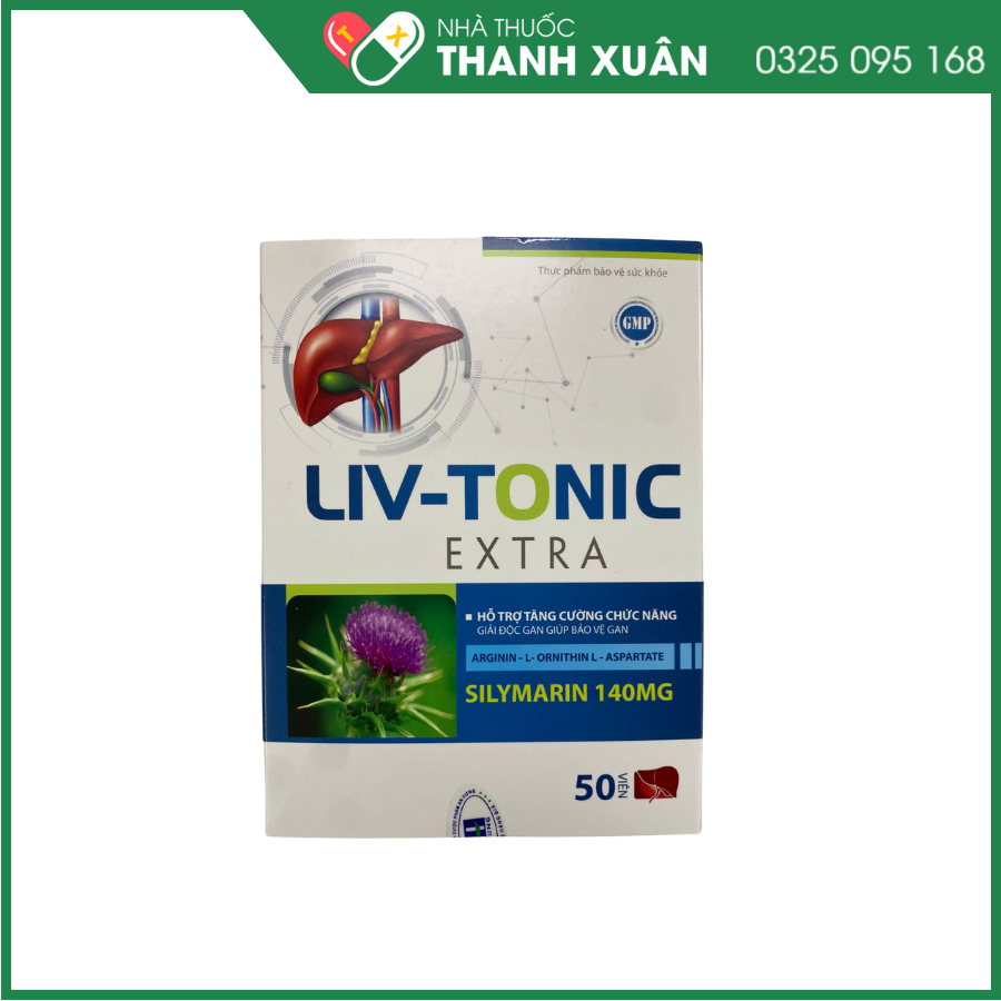Liv-Tonic Extra hỗ trợ tăng cường chức năng gan
